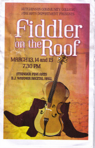 Fiddler on the Roof program15Mar2014